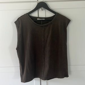 Free People Brown Top